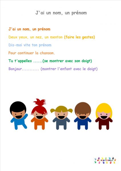 J’ai un nom, un prénom …