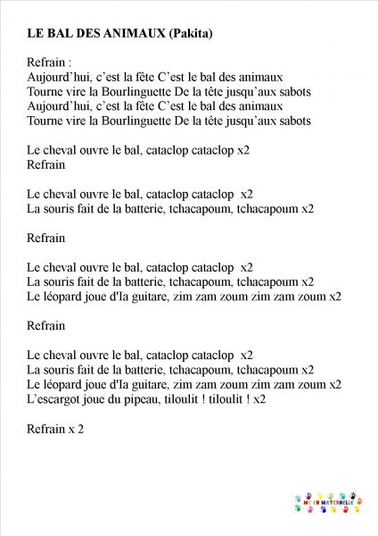 Le bal des animaux