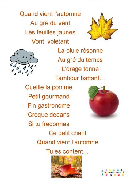 Quand vient l’automne
