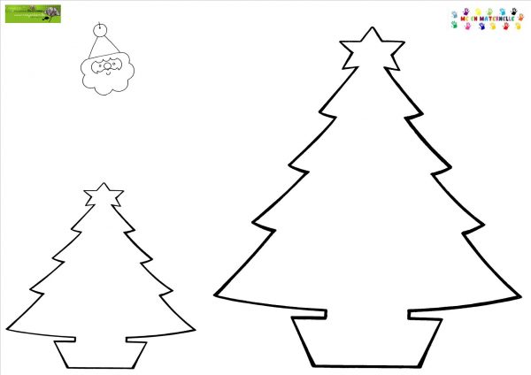 Trier les petites boules et les grandes boules dans les bons sapins
