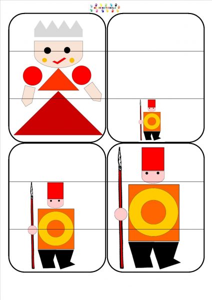 Le tout petit roi : petit moyen grand – jeu de cartes