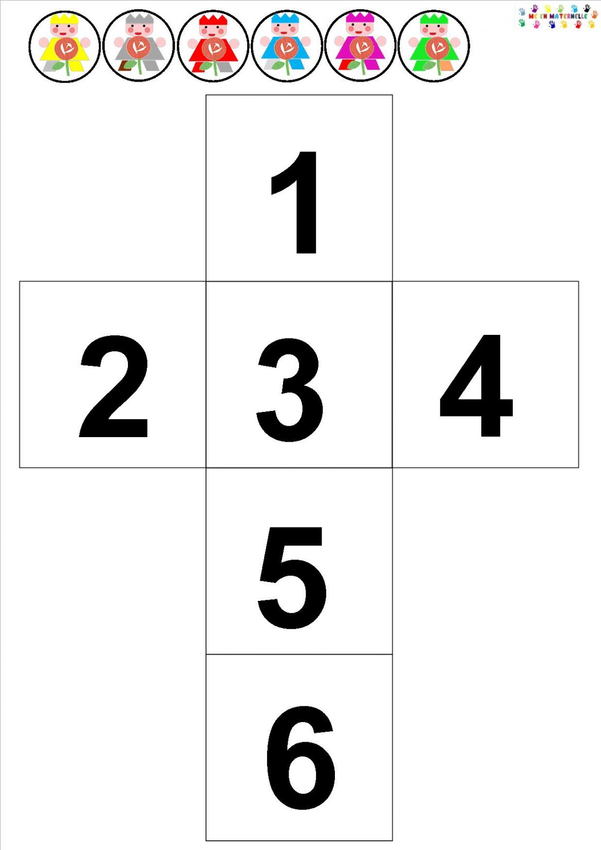 Le tout petit roi : Jeu mathématiques – MC en maternelle