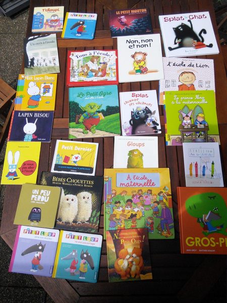 Petite sélection sur la rentrée des classes en maternelle