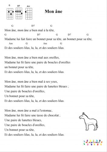 Mon âne pour ukulélé