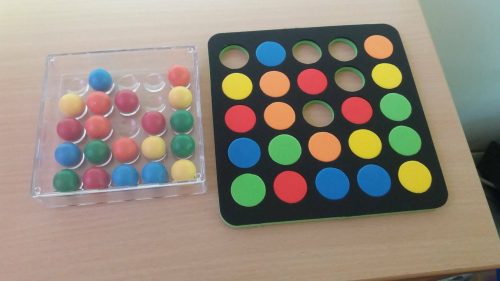 Jeu de placement dans l’espace : doigts rapides ou speedy finger