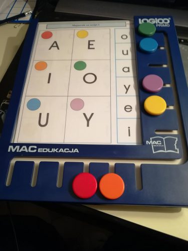 Logico des lettres : majuscule en script