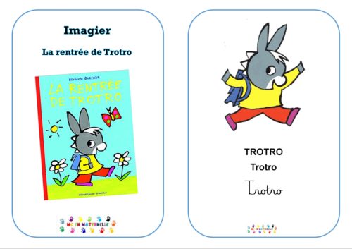 La rentrée de Trotro : imagiers