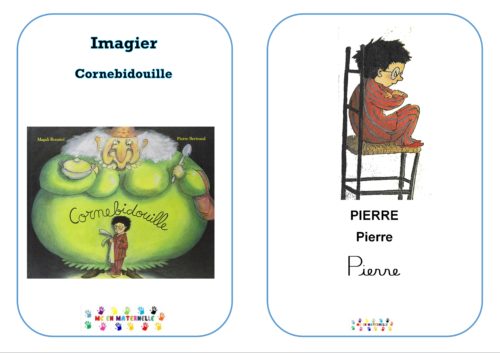 Cornebidouille : imagier 3 écritures