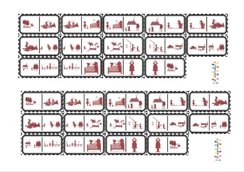 Que d’émotions chaperon : Domino de l’histoire