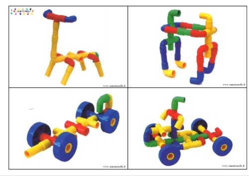 Atelier avec des tubes