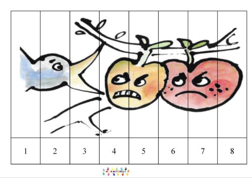 Trognon et Pépin : puzzles numérotés (de 5 à 12)