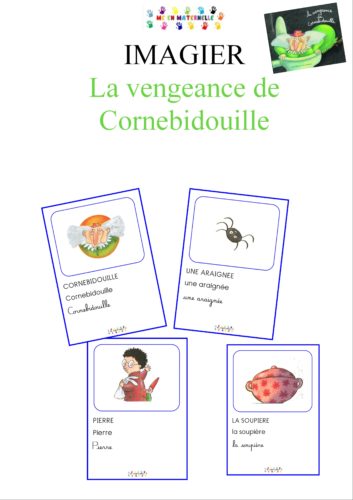 La vengeance de Cornebidouille : imagier