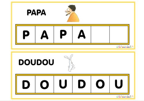 La vengeance de Cornebidouille : reconstituer un mot