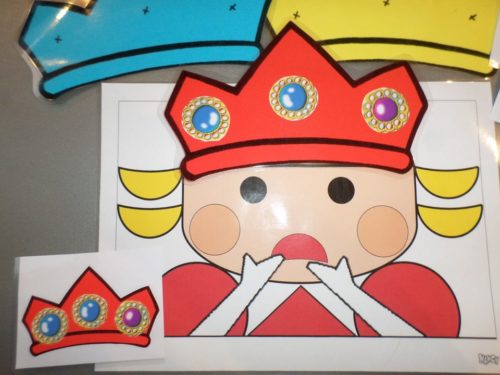 Le tout petit roi : La jolie princesse et sa couronne