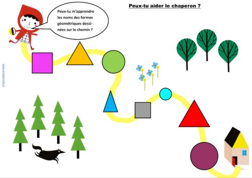 continuité pédagogique : jour 2 semaine 11 (le petit chaperon rouge)