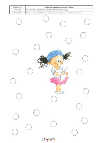 Rebecca Blabla : gommettes pour les PS