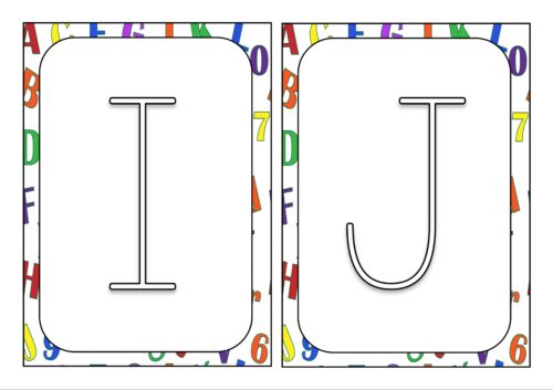 Alphabet Creux