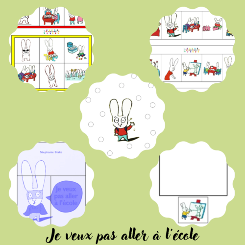 Les activités de la rentrée avec Simon le lapin