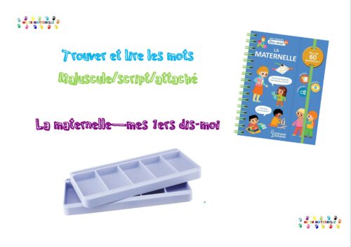 la maternelle : tri des mots