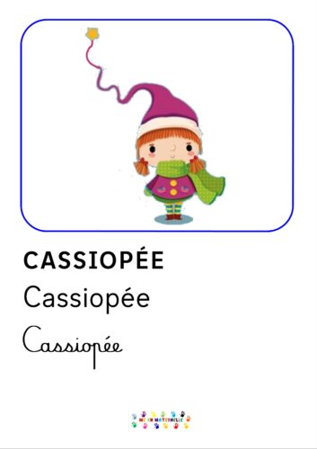 Cassiopée : imagier