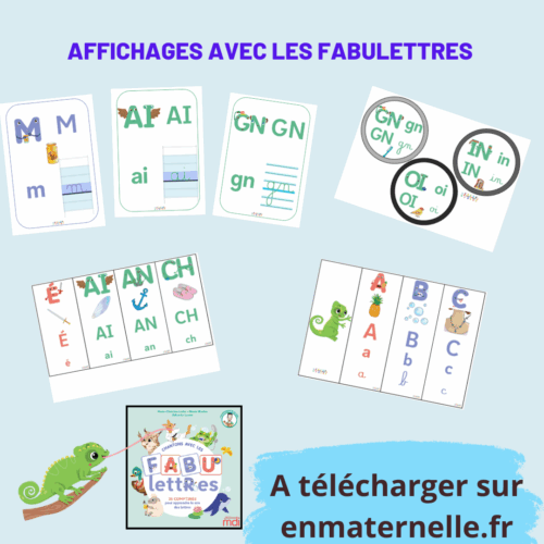 Affichage en lien avec les 36 Fabulettres